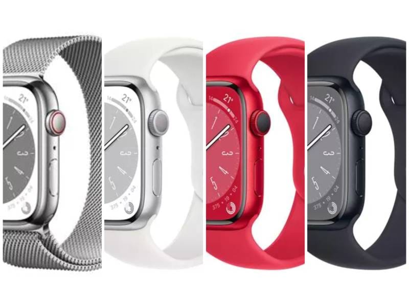Apple Watch Series 8 : 4 modèles incontournables pour hommes et femmes