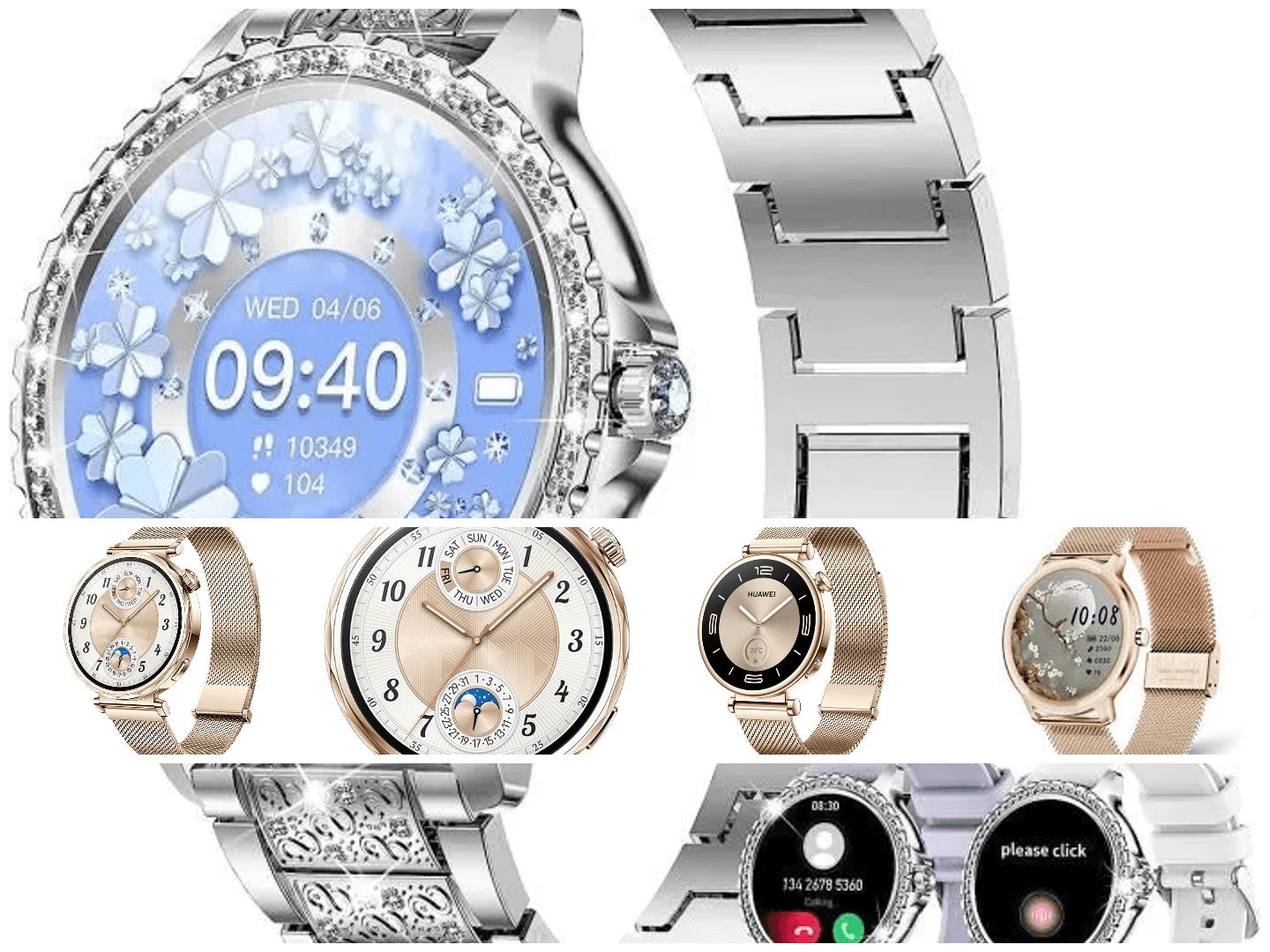 5 Montres Connectées Bijou pour Celles qui Veulent Briller
