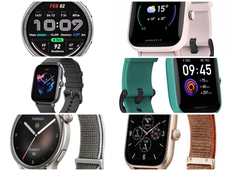 Amazfit : 6 montres connectées qui changent votre quotidien
