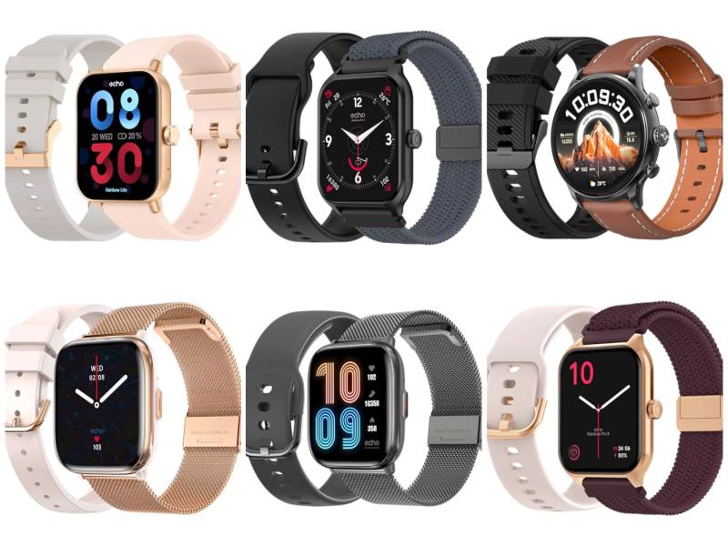 Montres connectées Echo Rainbow Pro S, Lite, Nano ou Voyager : Comparez pour Mieux Choisir