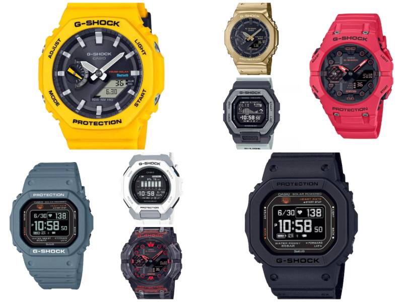 Quelle G‑Shock connectée choisir ? Tour d’horizon en 8 montres